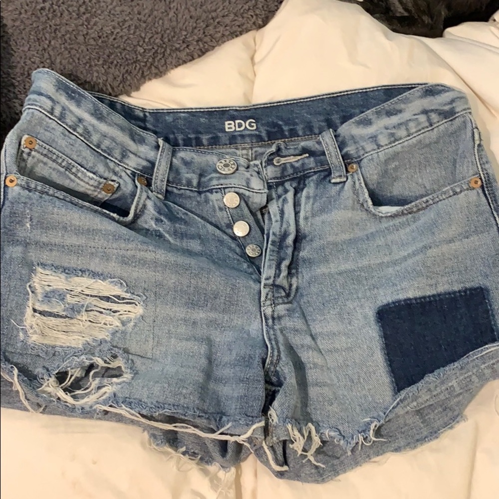 Urban jean shorts